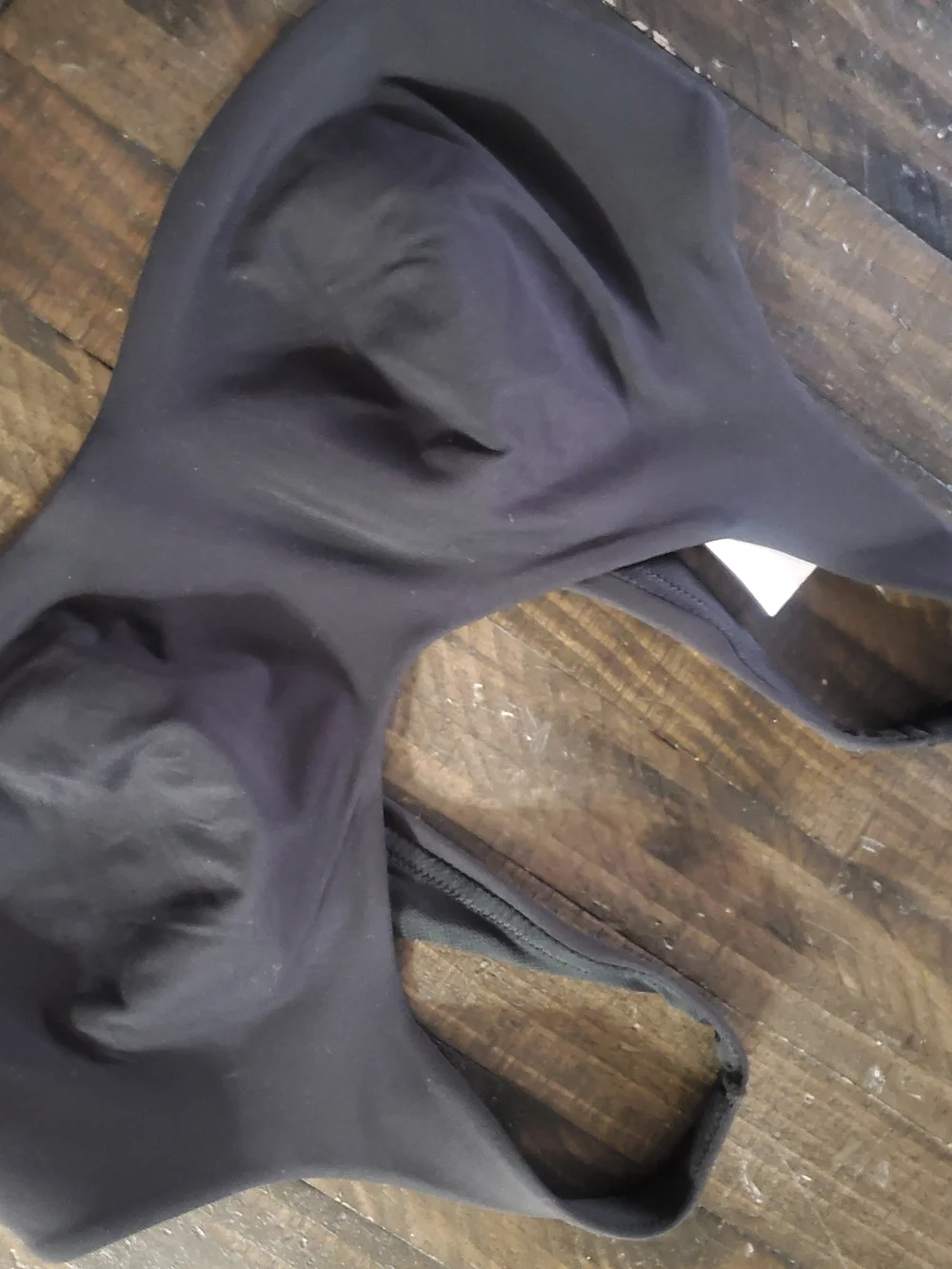 all in motion Black Scoop Seamless Sports Bra